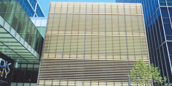 上海博开为无锡五洲广场提供遮阳板